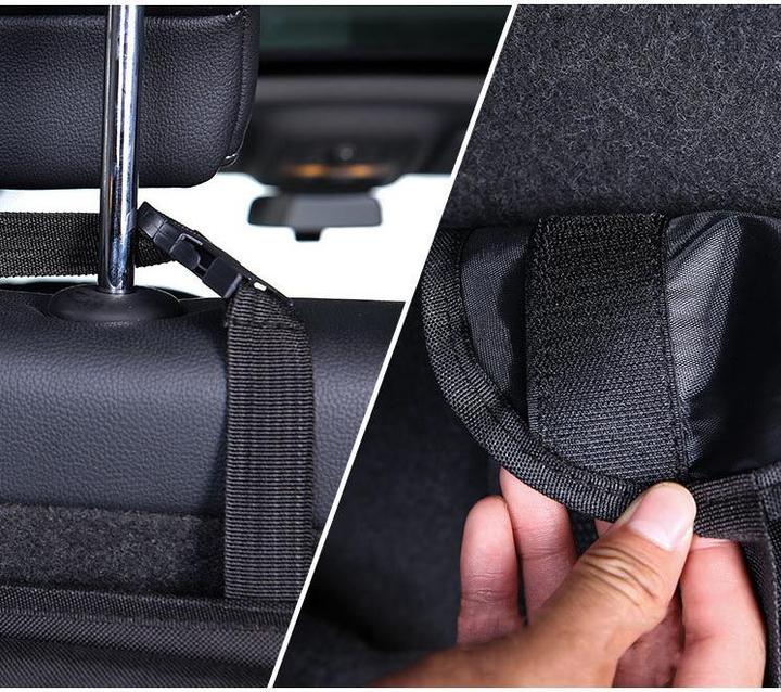 Produktbild Hurtel Auto-Organizer auf der Rückseite des Rücksitzes für den Kofferraum, schwarz