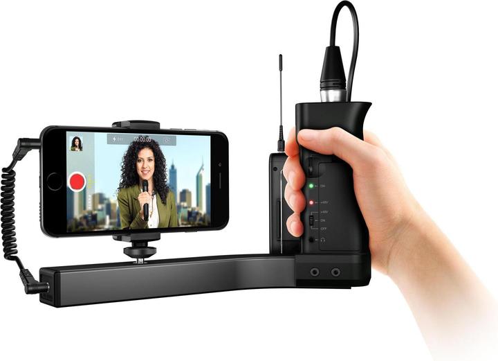 Image du produit IK Multimedia Support pour trépied de téléphone portable IP-IKLIP (Trépied Support de smartphone)