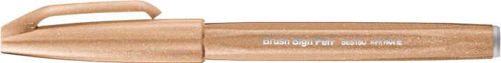 Actual product image Pentel Brush Pen Sign Pen Brush (Walnut, Brown, 1 x)