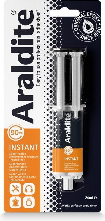 Araldite Instant Kleber, Spritze (90 g, 24 ml)