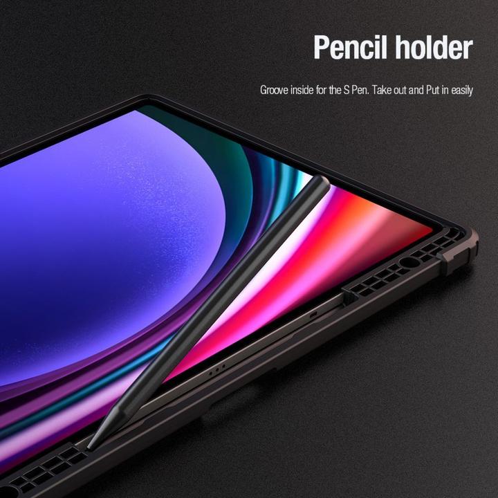 Image du produit Nillkin Étui Bumper Leather Case Pro pour Samsung Galaxy Tab S9 Ultra - noir (Samsung Galaxy Tab S10 Ultra)