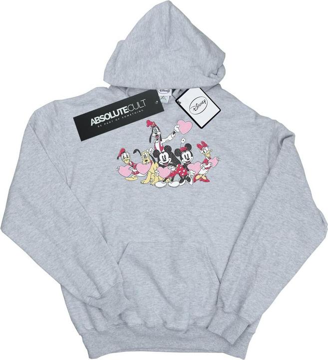 Disney Mickey Mouse Love Friends Kapuzenpullover (S)