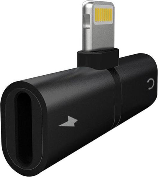 Actual product image JTI Lightning adapter for iPhone - Black (Lightning, Lightning)