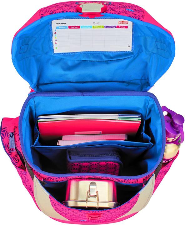 Produktbild Scout Sunny II Neon Safety Schulranzen-Set 4-teilig (22 l)