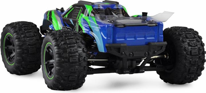 Actual product image Amewi HYPER GO TRUGGY BRUSHED 4WD 1:16 RTR BLUE/GREEN (RTR Ready-to-Run)
