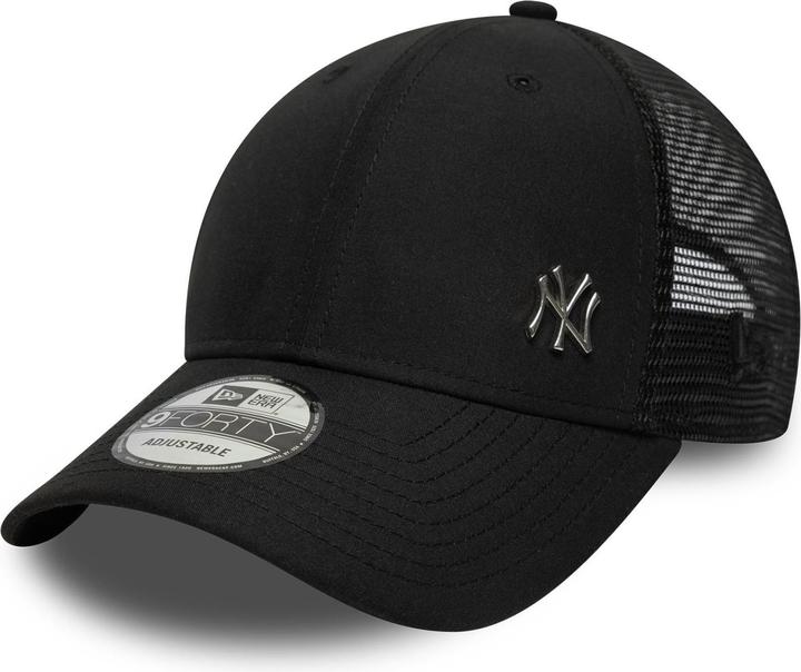 Produktbild New Era 9Forty Trucker Cap Flawless New York Yankees Schwarz