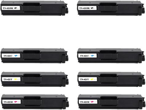 Produktbild Hermex Kompatibler Toner für Brother DCP-L8410CDW (M, BK, C, Y)