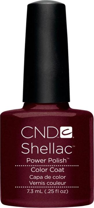 Actual product image CND Shellac - Color Coat Dark Lava (Dark Lava, UV gel varnish)