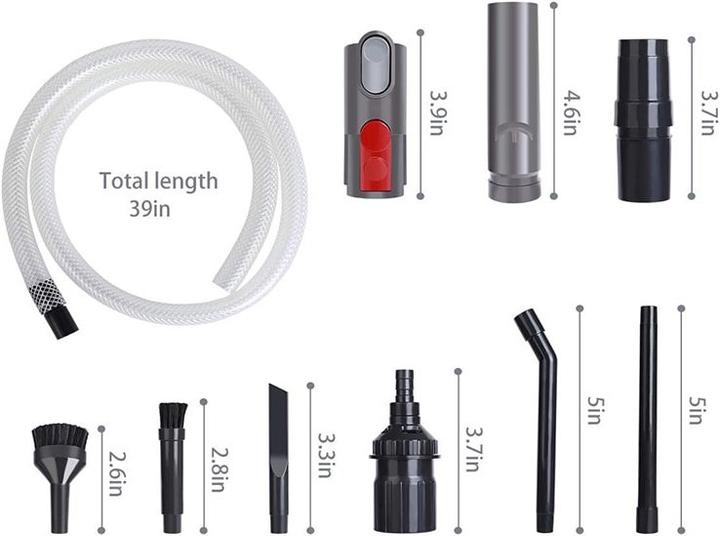 Produktbild Hermex Staubsaugeradapter Kit für Dyson V7 V8 V10 V11 V15