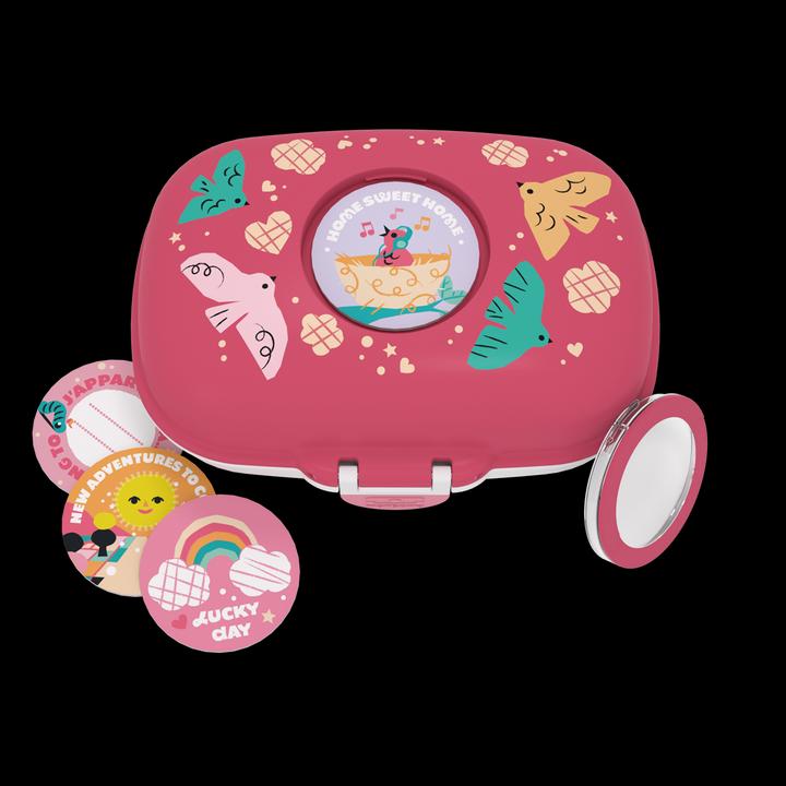Produktbild Monbento Gram Graphic Birds Kinder-Brotdose