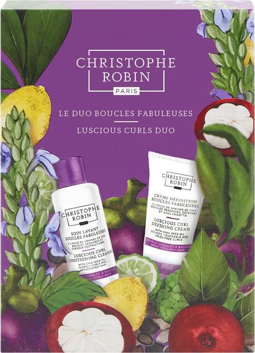 Actual product image Christophe Robin Duo Boucles Fabuleuses (75 ml, Liquid shampoo)
