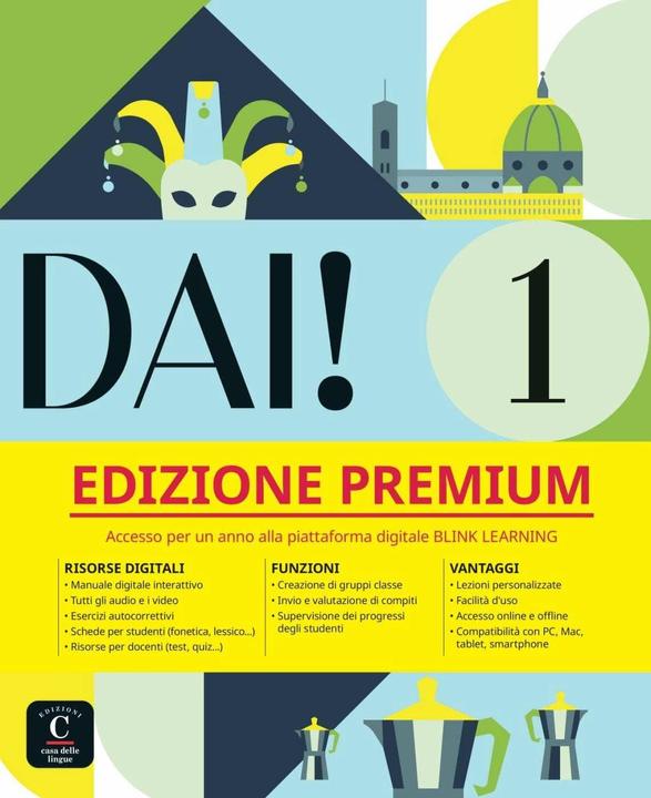 Produktbild Dai! 1 A1 - Edizione Premium. Libro dello studente + esercizi digitale (Deutsch, Italienisch, 2023)
