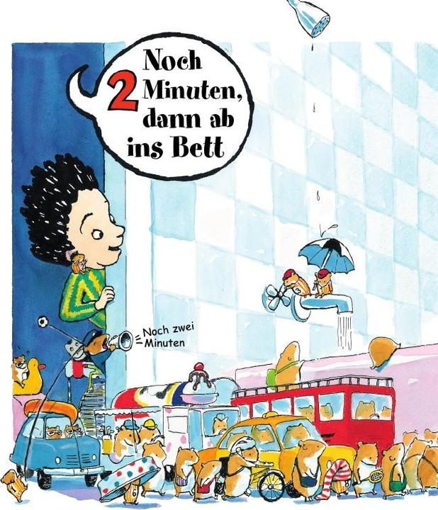 Actual product image Noch 10 Minuten, dann ab ins Bett (German, Peggy Rathmann, 2013)