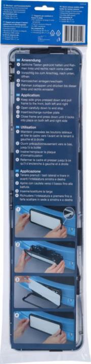 Image du produit Easyklick Titulaire d'une plaque d'immatriculation (Avant + arrière, Format long)