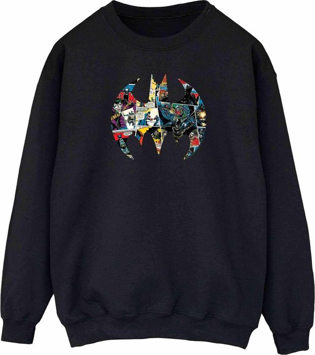 Batman Comicbuch Logo Sweatshirt