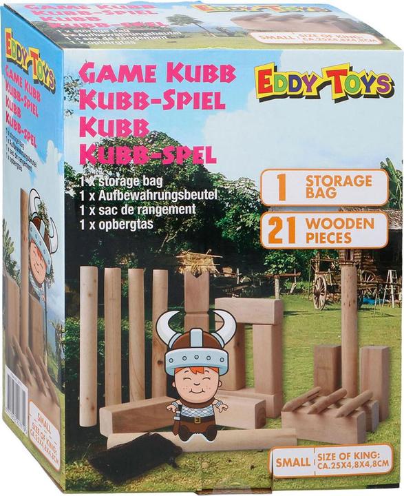 Produktbild Eddy Toys Kubb - Wikingerspiel