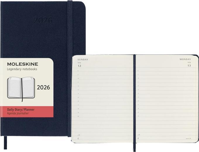 Produktbild Moleskine Tageskalender (A5, Englisch)