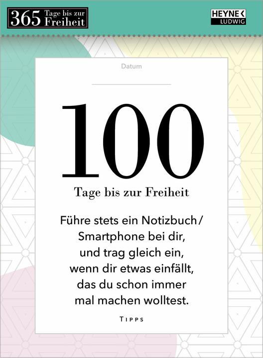 Produktbild Heyne Ludwig 365 Tage bis zur Freiheit! (11 x 15 cm, Harter Einband, Deutsch)