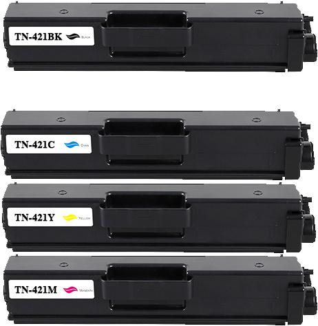 Image du produit Hermex Compatible Brother DCP-L8410CDW toner 4 pièces (M, Y, C, CF)