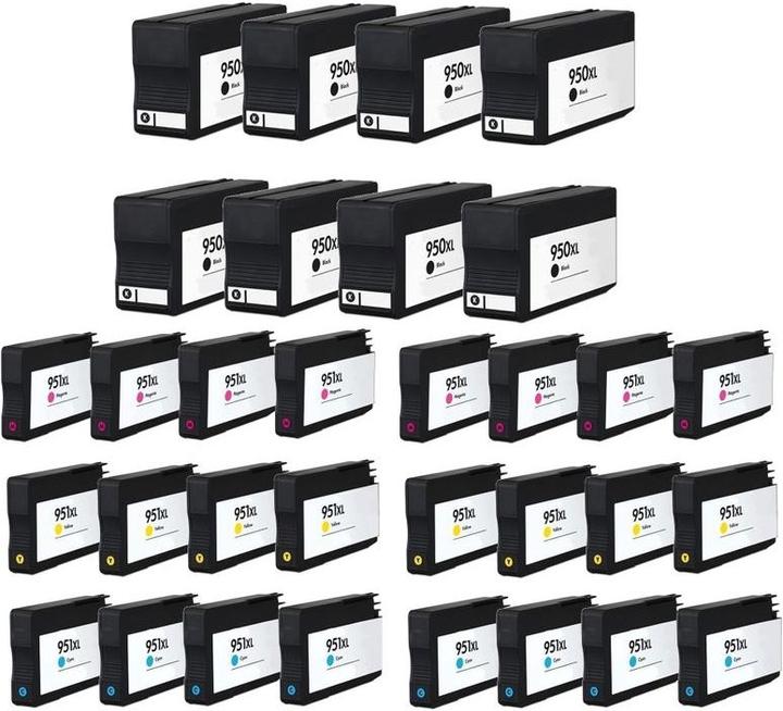 Produktbild Hermex Kompatible Tintenpatrone XL für Pro 8600 Premium e-All-in-One (M, C, Y, BK)