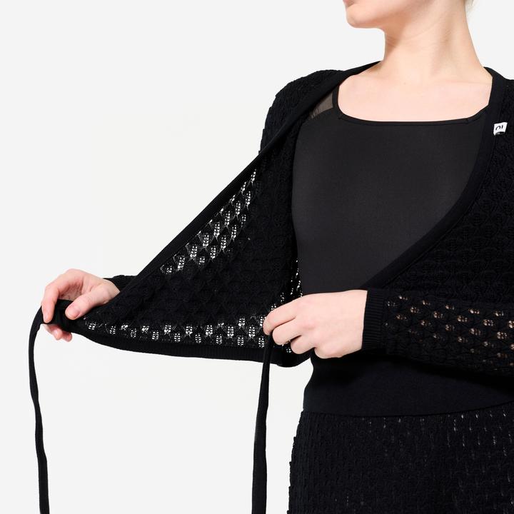Image du produit Starever Cache-coeur de danse adulte, noir (L)