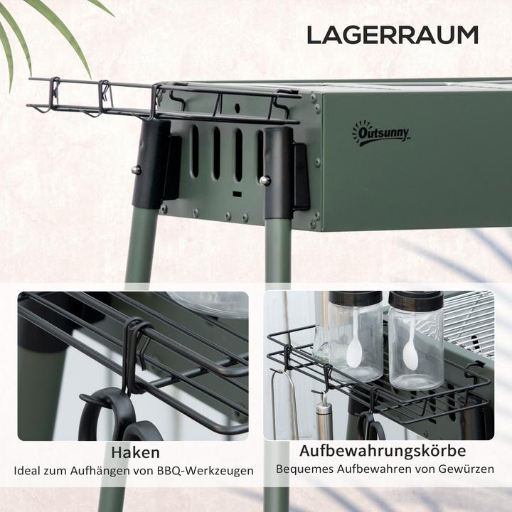 Produktbild Outsunny Holzkohlegrill (66.50 cm)