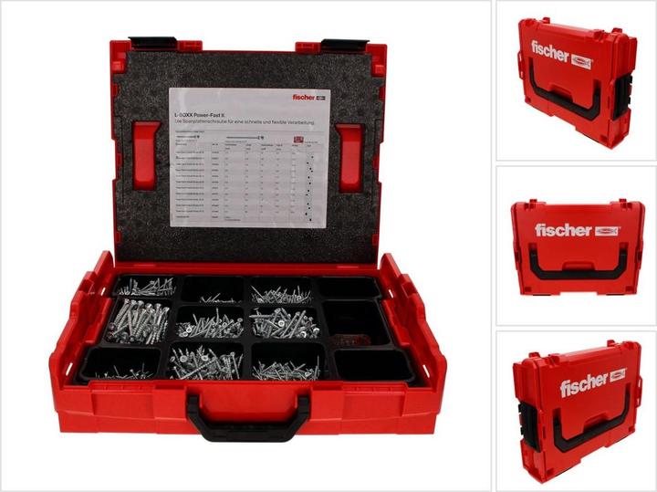 Actual product image Fischer Action Power Fast II L-Boxx 102 (1801 Screws per piece)