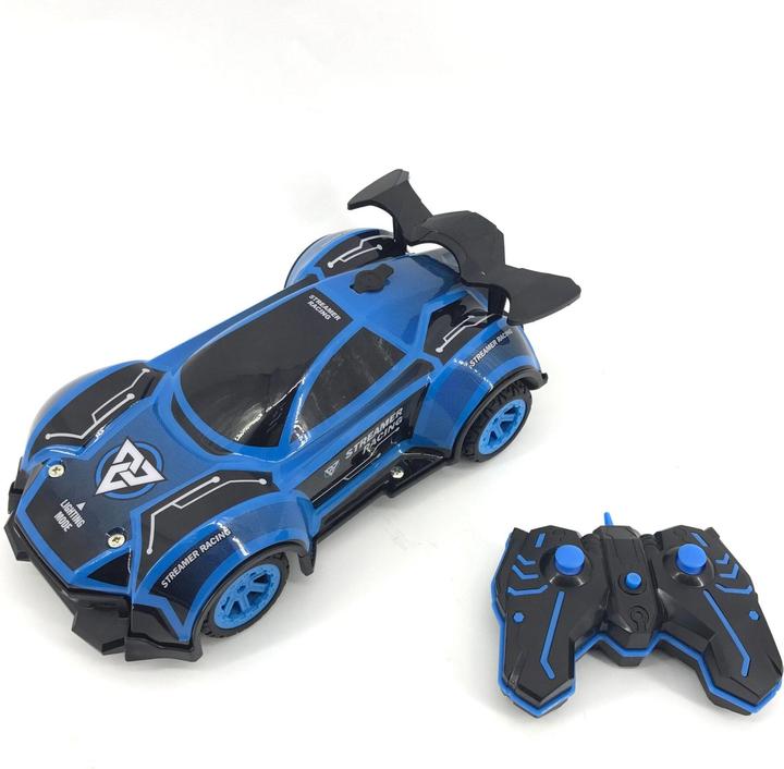 Liniex RC 1:16 Streamer car with light and fog - Blue (20223)