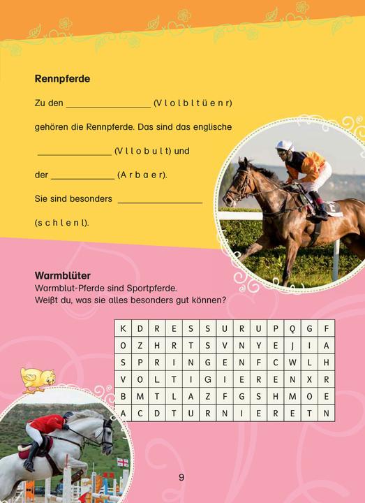 Actual product image Bibi & Tina: Das grosse Pferde-Quizbuch mit Bibi und Tina (German, Klett Learning Training, 2021)