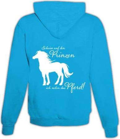 Immagine prodotto Schwesternuhr Felpa con cappuccio I Take the Horse Unisex (L)
