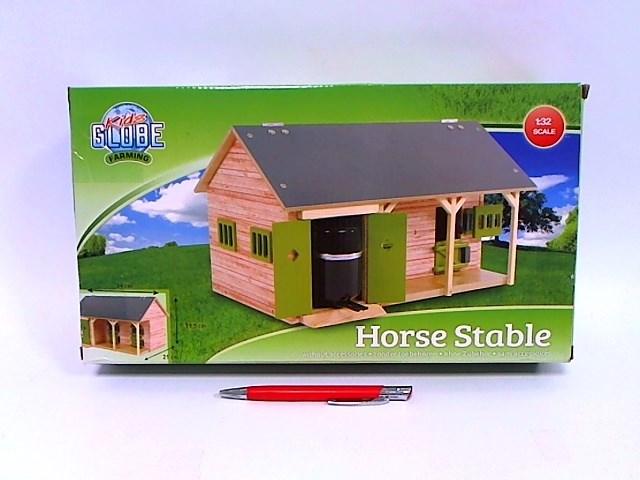 Immagine prodotto Kids Globe Farming Stalla per cavalli con 2 box e magazzino 1:32
