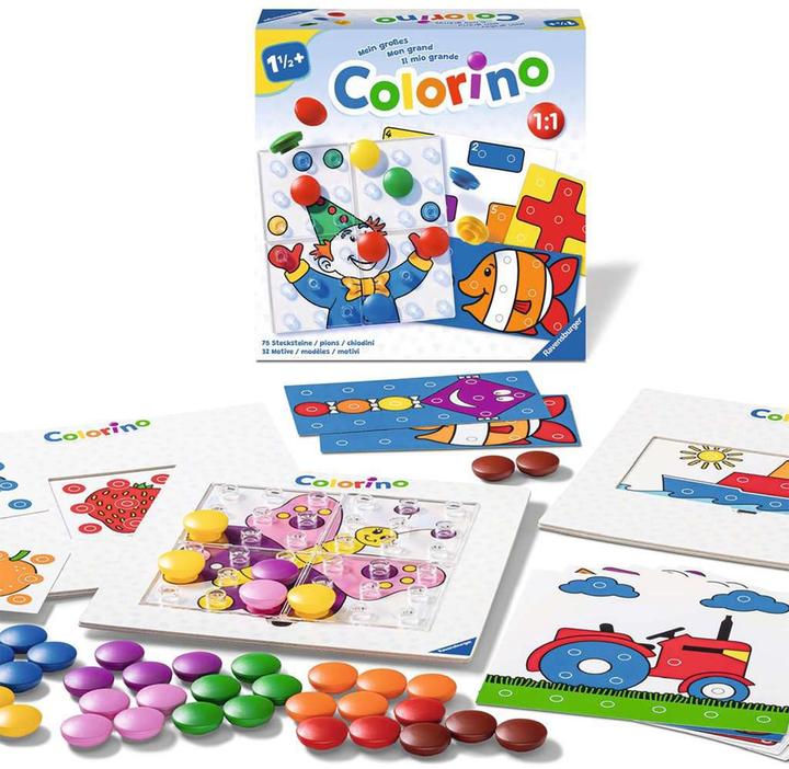 Actual product image Ravensburger My Great Colorino (German, French, Italian)
