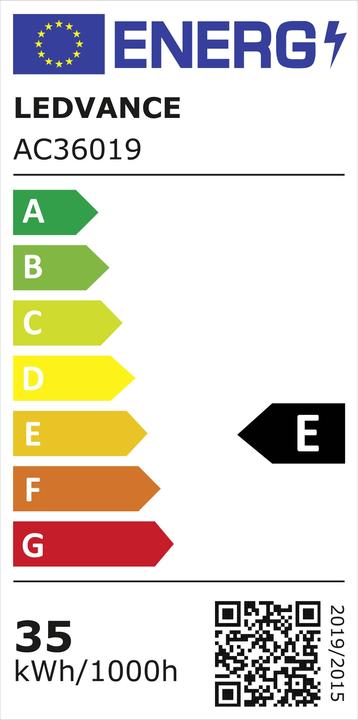 Label énergétique Ledvance Ventilateur de plafond (2300 lm)