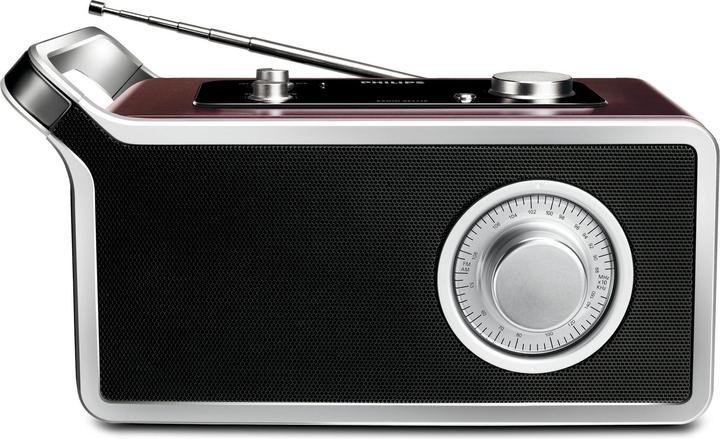 Produktbild Philips AE2730, Analog Radio im klassischen Holzfinish (MW, FM)