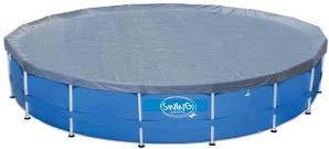 Produktbild Poolomio Abdeckplanen für Metal Frame-Pools Ø 305 cm