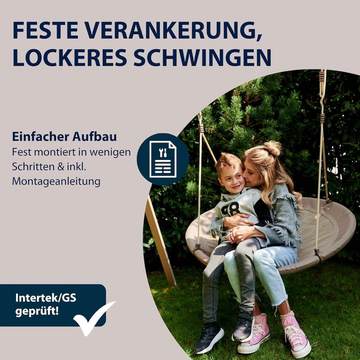 Productafbeelding Hudora Nest Swing Lounge 110 cm, Zand