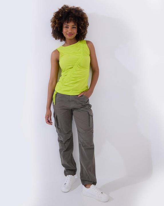 Actual product image Joe Browns Asymmetric Rouched Front Modal Vest (38)