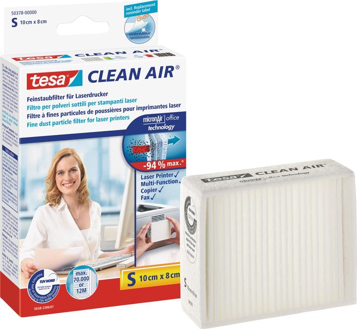 Actual product image tesa Fine dust filter S, 100x80mm