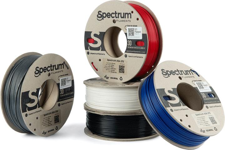 Immagine prodotto Filamento ASA 5 Confezioni 1,75 mm (ASA, 1.75 mm, 1250 g, Bianco)
