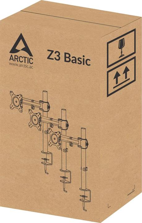 Actual product image Arctic Z3 Basic - Desk Mount Monitor Arms (Table, 32")