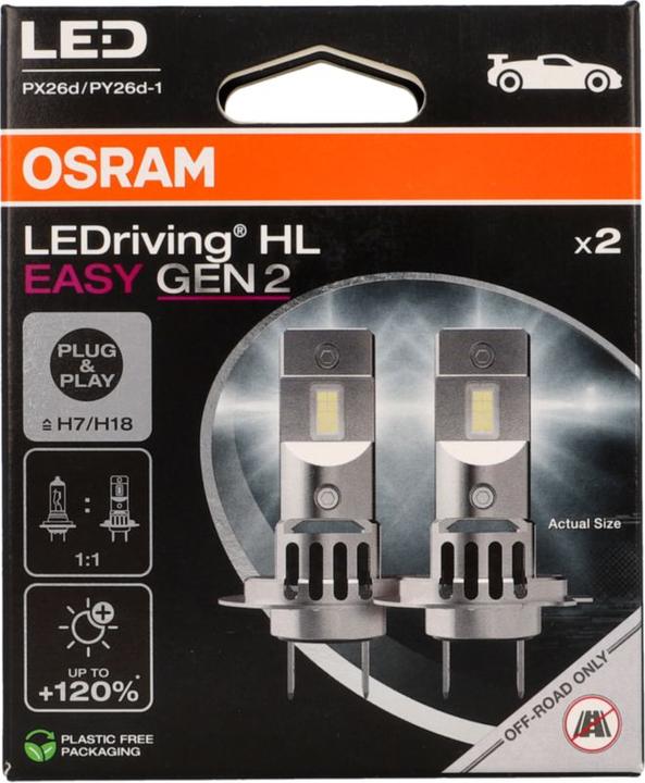 Immagine prodotto Osram LEDriving HL Easy Gen (H7)
