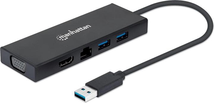 Immagine prodotto Manhattan USB 3.0 auf VGA/HDMI (USB-A, 5 Porti)