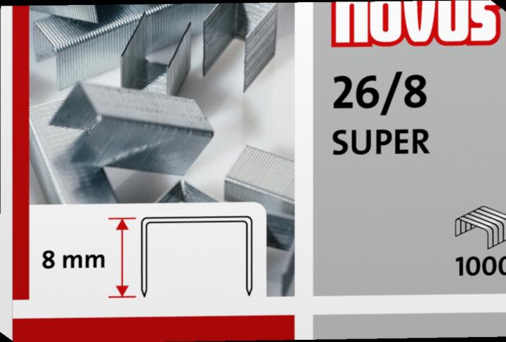 Actual product image Novus Staples 26/8 Super (1000 x)