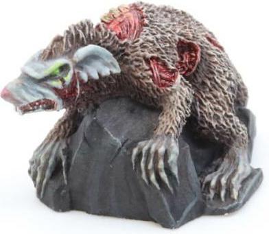 Produktbild Tabletop-Art Miniaturen-Set Zombieratten 4 Teile (Metall)