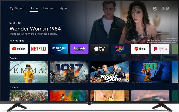 Produktbild Sharp 55FN2EA (55", FN2, LED, UHD, 2022)