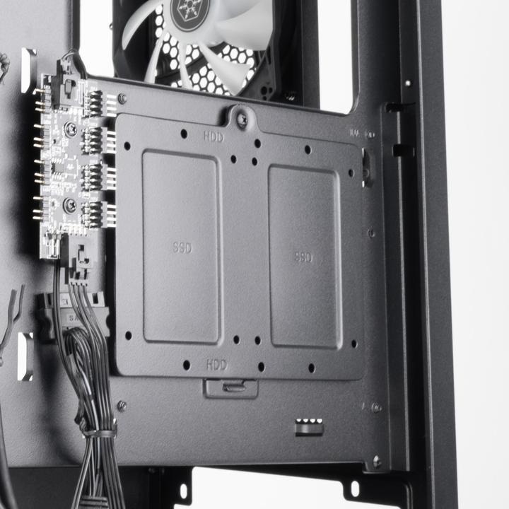 Actual product image Silverstone SST-FA514X-BG - FARA High Airflow ATX Mid-Tower gaming chassis with dual radiator suppor (mATX, Mini-ITX, ATX)