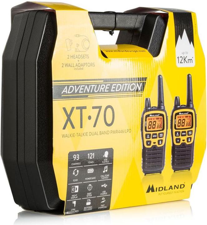 Actual product image Midland XT70 Adventure (12 km)