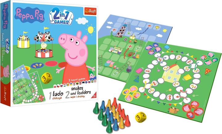 Image du produit Trefl PEPPA PIG Boardgame 2 in 1 "Pig Pepa" (jeu de société) (Chinois)