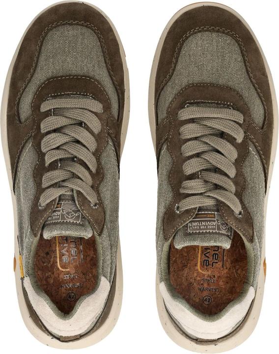 Actual product image Camel Active Sneaker used canvas/split KHAKI (41)
