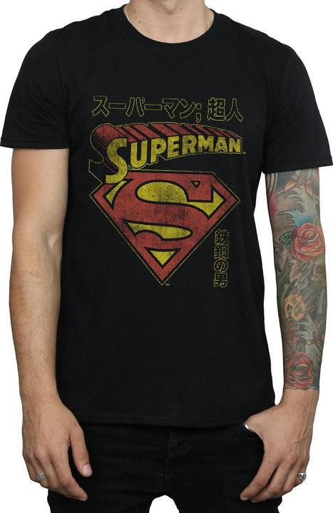 Immagine prodotto Superman Shield Maglietta Uomo (L)